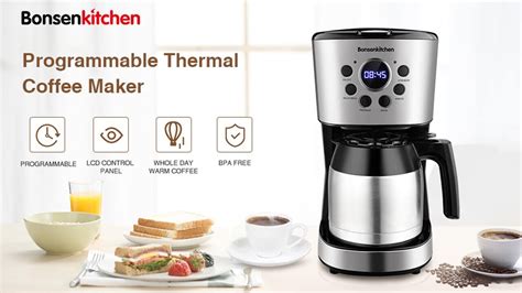 Bonsenkitchen Drip Thermal Coffeemaker Youtube