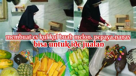 Kegiatan Irt Desa Membuat Es Kul Kul Buah Melon Pepaya Nanas Cocok