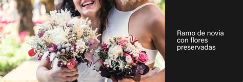 Ramo De Novia Con Flores Preservadas Un Recuerdo Para Siempre