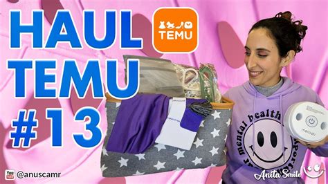 TEMU Haul 13 Amazon Anita Smile YouTube