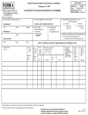 Fillable Online FORM 4Check This Box If No Longer Subject Wynn