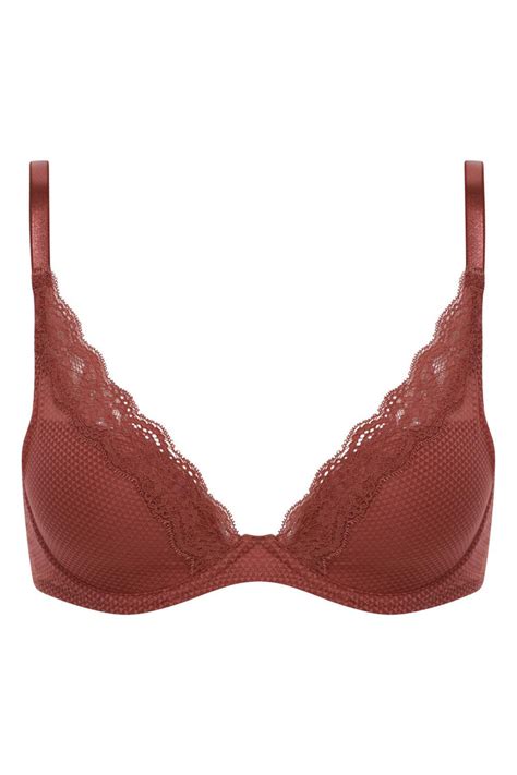 Passionata Brooklyn Plunge T Shirt Bra Black