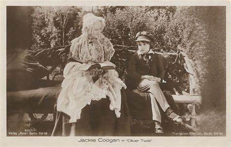 Jackie Coogan In Oliver Twist German Postcard Ross Verlag Flickr