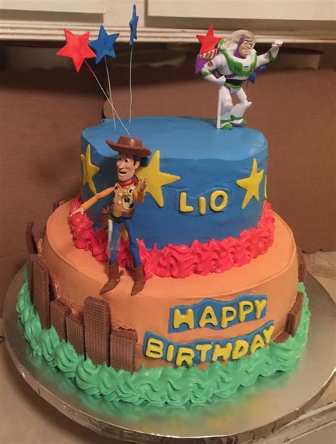 “toy Story” Woody And Buzz Lightyear Cake Sweet And Tasty Bakery