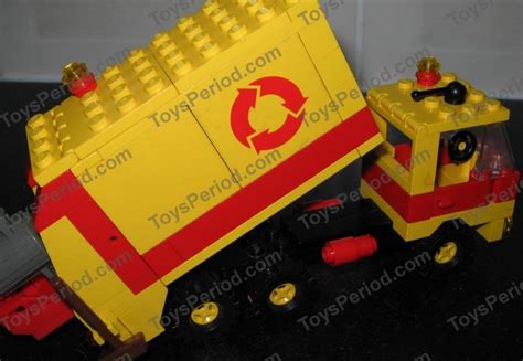 LEGO 6693 Refuse Collection Truck Instructions and Parts List