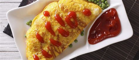 Omurice Traditional Egg Dish From Japan