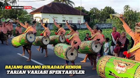 Gendang Beleq Bajang Girang Suradadi Senior Tarian Variasi Yang