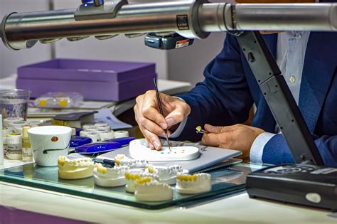 Dental Lab Models Crowns Free Photo On Pixabay