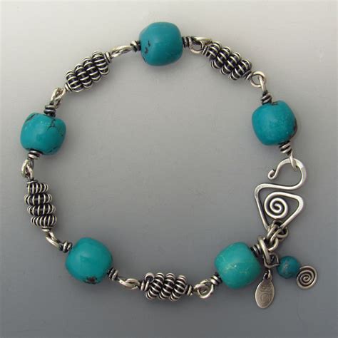 Turquoise Bracelet - BJChristian Designs Jewelry - Beauty For Your Soul