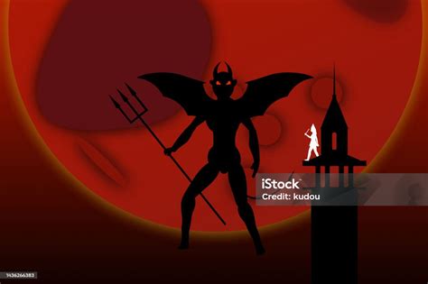 Exorcism Stock Illustration - Download Image Now - Confrontation, Demon ...