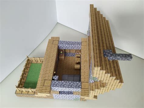 Minecraft Casa De Aldeano Papercraft