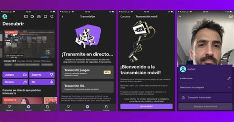 Cómo hacer streaming en Twitch desde el móvil Android o iOS El Output