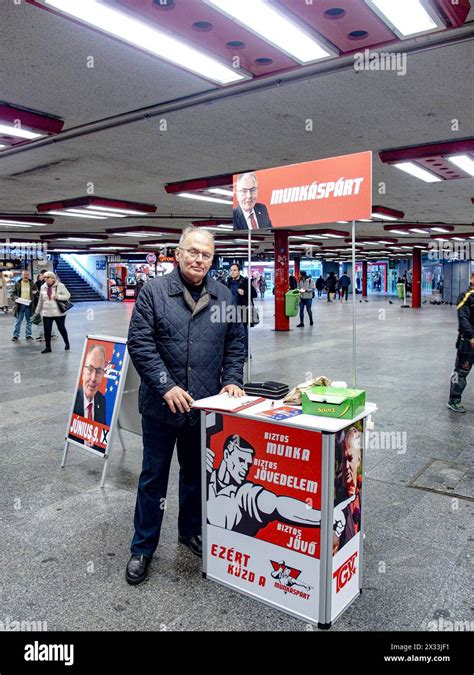 Budapest Hungary Hungary 24th Apr 2024 President GYULA THURMER Of