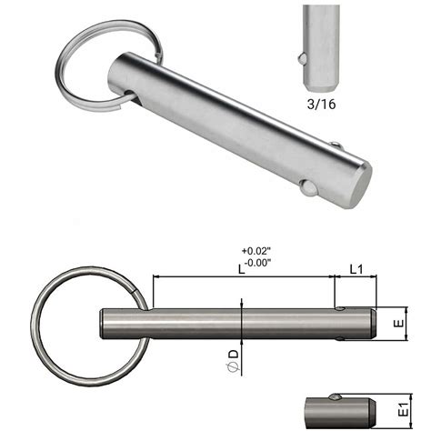 Heavy Duty Detent Quick Release Pin OEM ODM HKAA