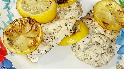 Grilled Italian Lemon Garlic Chicken Youtube