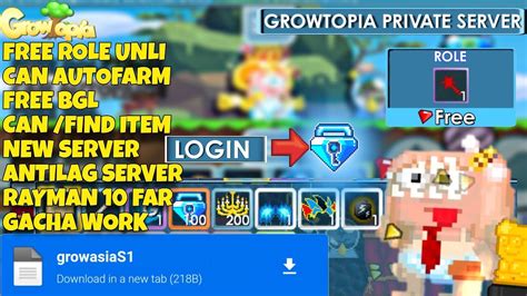 Free Rayman Bgl Bisa Gacha Dapatin Legend Item Growtopia