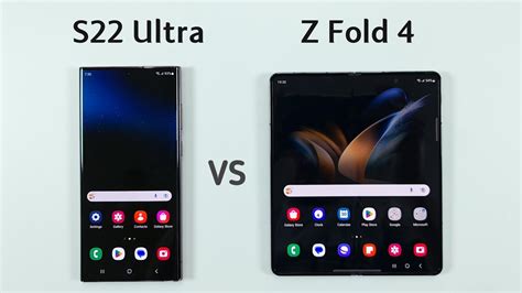 Samsung S22 Ultra Vs Samsung Z Fold 4 Speed Test Youtube