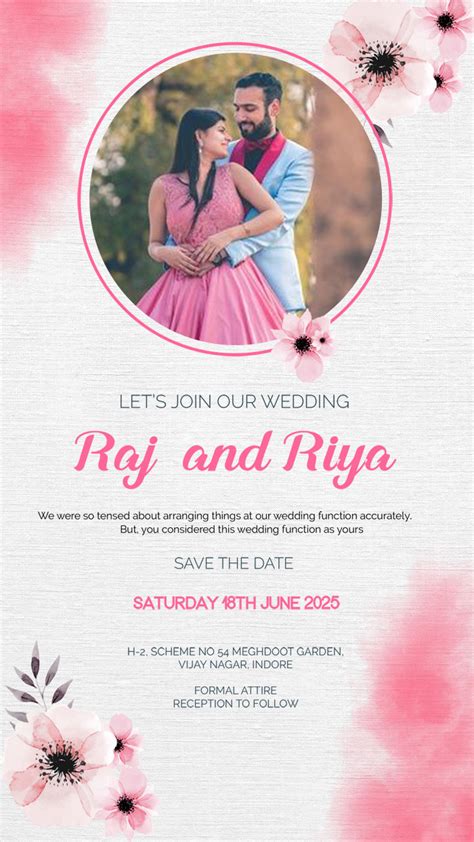 Best Whatsapp Wedding Invitations Psd Templates Luckystudio U