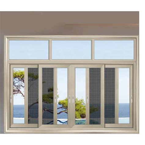 Pa Modern Latest Design Popular Aluminum Soundproof Casement Window