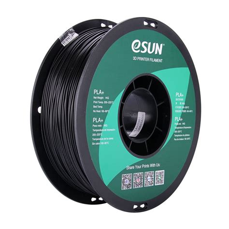 Buy Mm Esun Pla D Printing Filament Kg Black Online