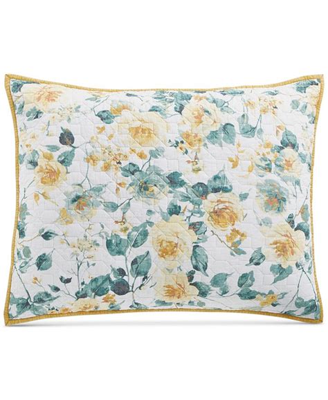 Martha Stewart Collection Closeout Garden Floral Sham Standard