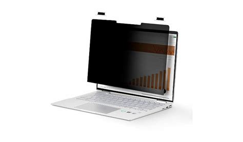 StarTech.com 14in 16:10 Touch Privacy Screen, Laptop Security Shield ...