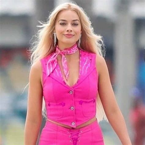 Pink Barbie Vest Pink Margot Robbie Vest Jackets Masters