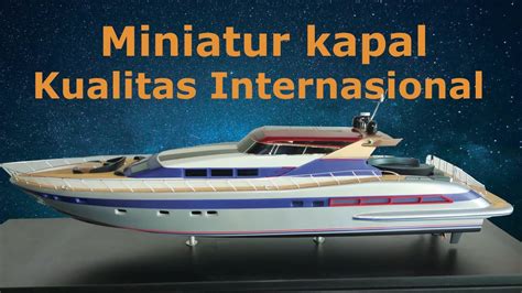 Miniatur Kapal Miniatur Kapal Tug Boat Barge Miniatur Kapal