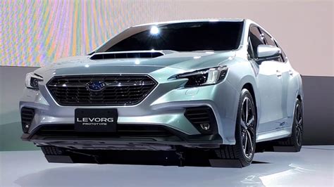 TMS 2019 Subaru Showcases Levorg Prototype WRX STI Final Edition