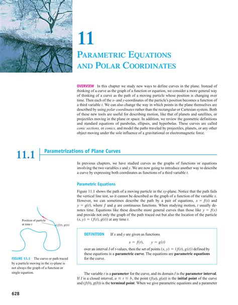 SOLUTION Parametric Equations And Polar Coordinates Studypool