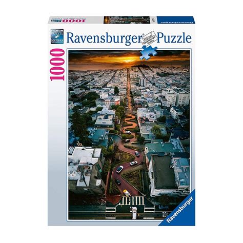 Ravensburger Lombard Street San Francisco Puzzle 2d Puzzle 1000 Pez