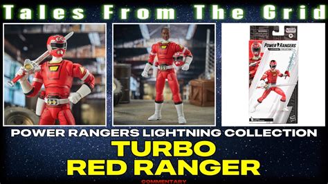 Power Rangers Lightning Collection Turbo Red Ranger Tales From The Grid Youtube