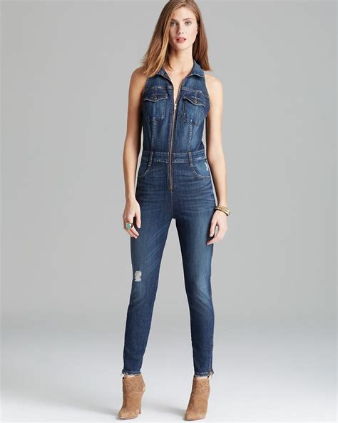 Beauty Denim Jumpsuit Delightful Denim Jumpsuit Denim Women Jumpsuit Denim Editorial