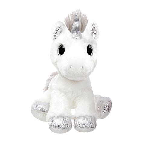 Sparkle Tales 12 Silver Twilight Unicorn Plush Toy