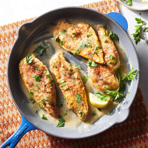 Creamy Lemon Chicken Cutlets