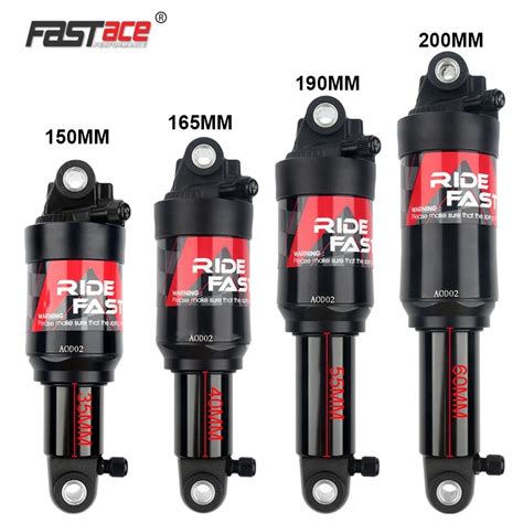 FASTACE Mountain Bike Dual Air Suspension Shock Absorber 55mm Travel