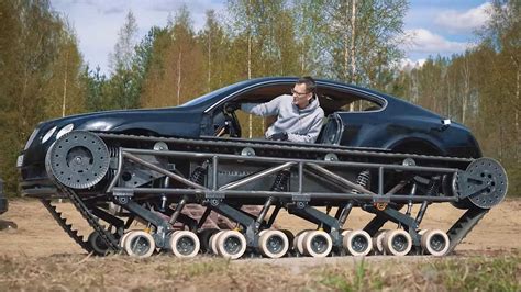 Bentley Continental Gt On Tracks Is Worlds Most Luxurious Tank