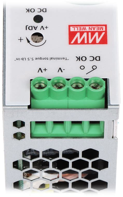 Switching Adapter Sdr Mean Well Din Rail Delta