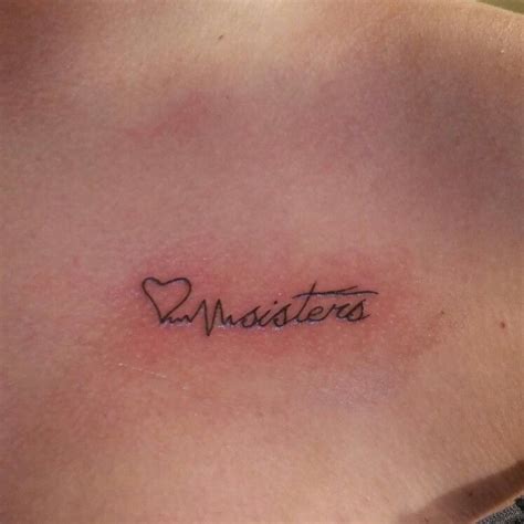 89 Heart Warming Sister Tattoos With Meanings Artofit