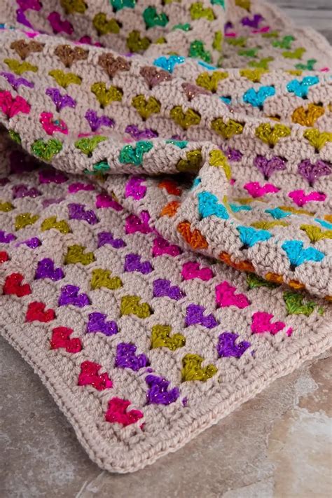 Easy Valentines T Crochet Afghan Weave Crochet