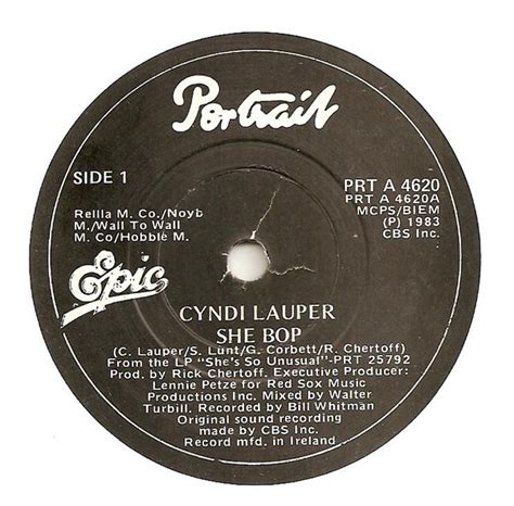 Cyndi Lauper – She Bop (1984, Vinyl) - Discogs