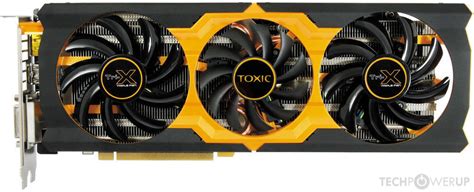 Sapphire Toxic R9 270x Oc Specs Techpowerup Gpu Database