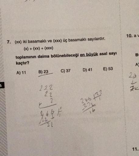 6 7 Xx Iki Basamaklı Ve Xxx üç Basamaklı Lise Matematik Kunduz