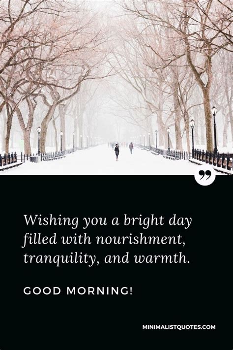 Wishing you a bright day filled with nourishment, tranquility, and ...