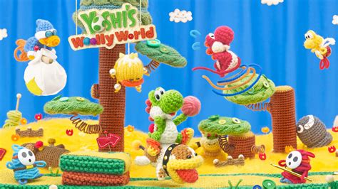 yoshis woolly world wallpaper 01 1920x1080 - Yoshi Wallpaper (39341667 ...