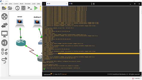 Tutorial Routing Di Gns3 Menggunakan Router Cisco Youtube