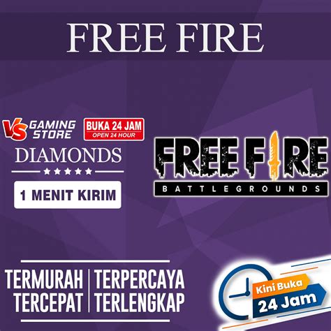 Jual Diamonds Free Fire Vcgamers