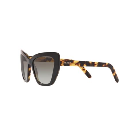 Prada Pr Vs Catwalk Nai A Top Black Medium Havana Sunglasses Woman