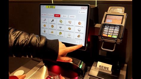 Rewe Germany Scan Go Self Checkout System Scan And Pay For Items