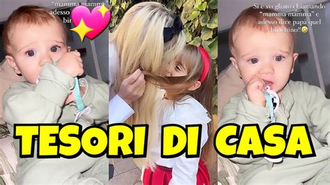 Clizia Incorvaia riprende Gabriele mentre dice Papà e Nina è